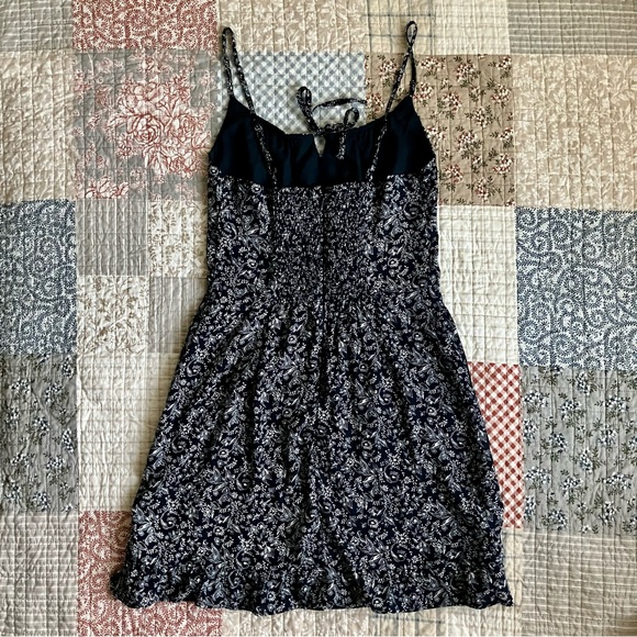 A&F Floral Ruffle Mini Dress - Picture 2 of 6